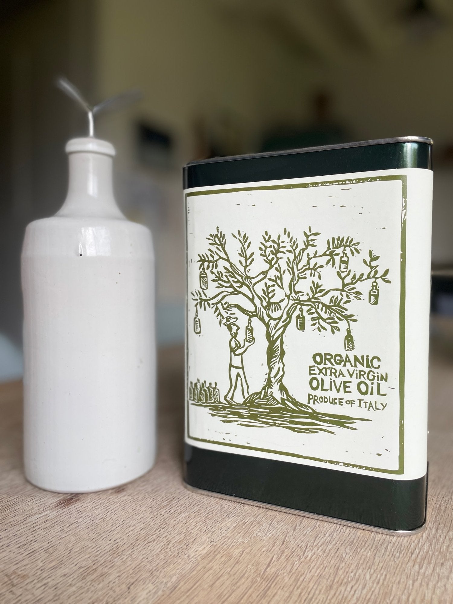 2025 harvest Organic Extra Virgin Olive Oil: Tin