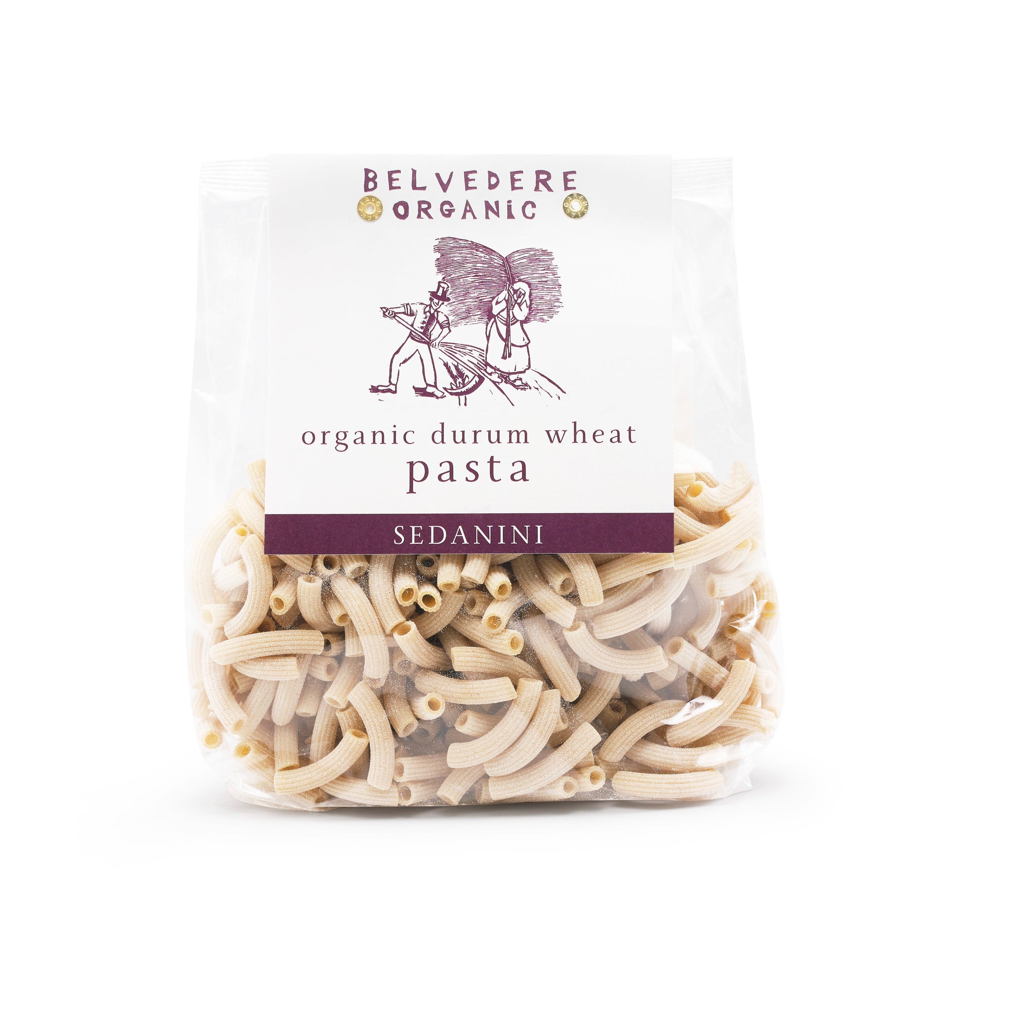 Organic Durum Wheat Pasta: Sedanini