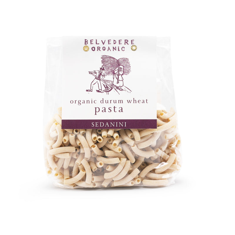 Organic Durum Wheat Pasta: Sedanini