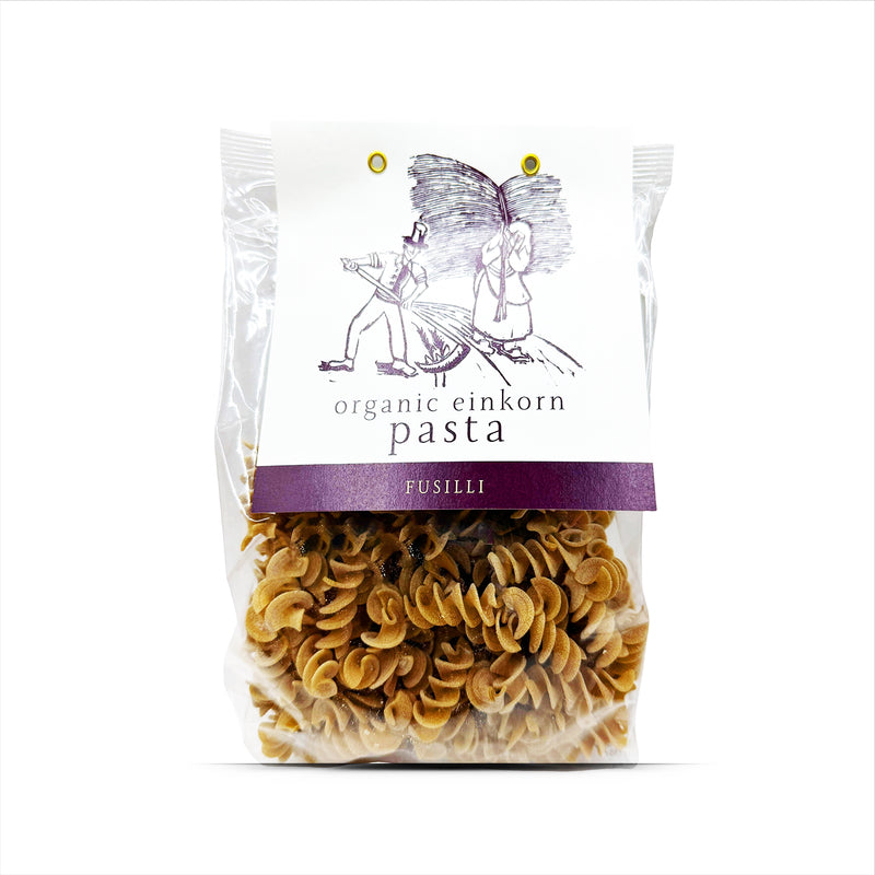 Organic Einkorn Pasta: Fusilli