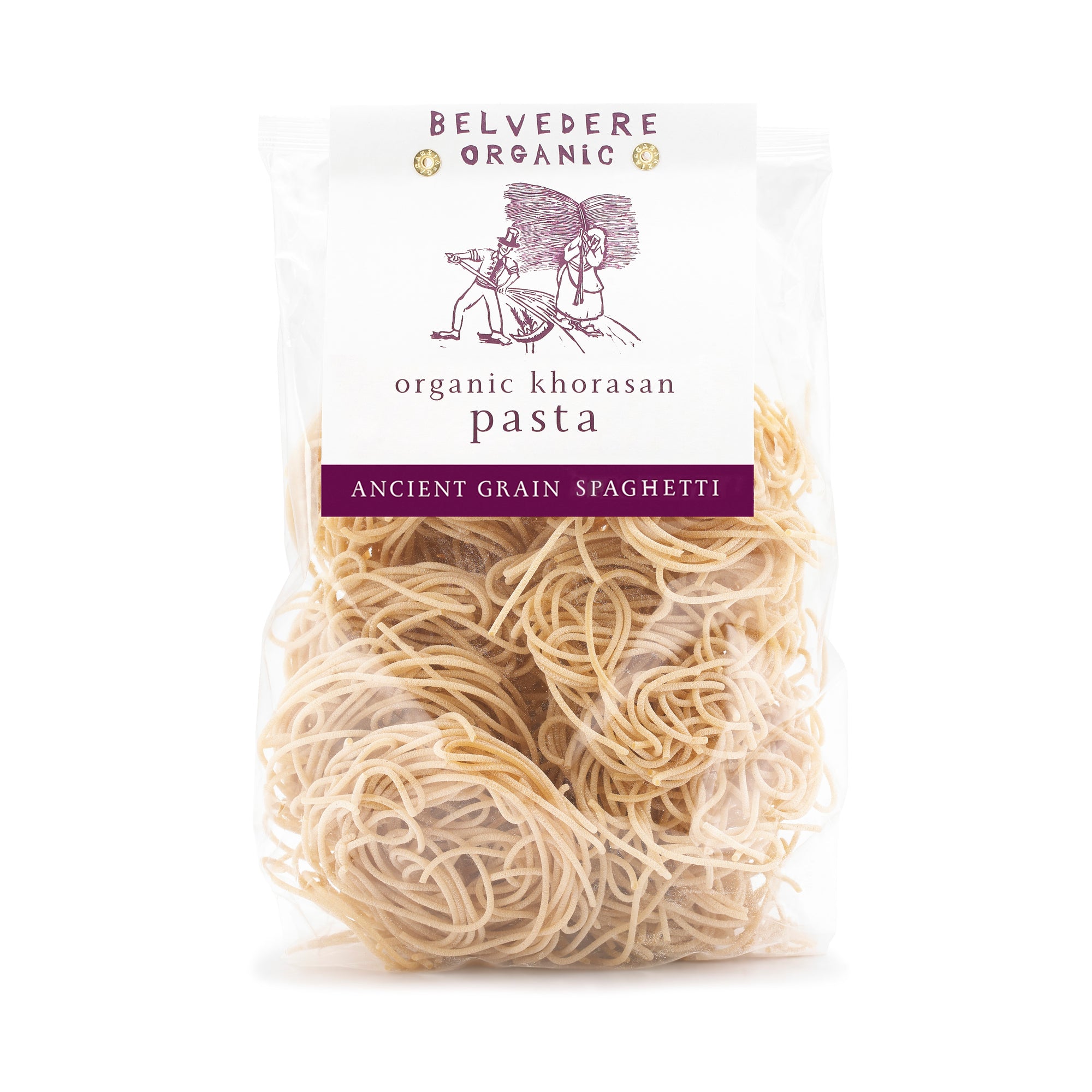 Organic Khorasan Pasta: Spaghetti