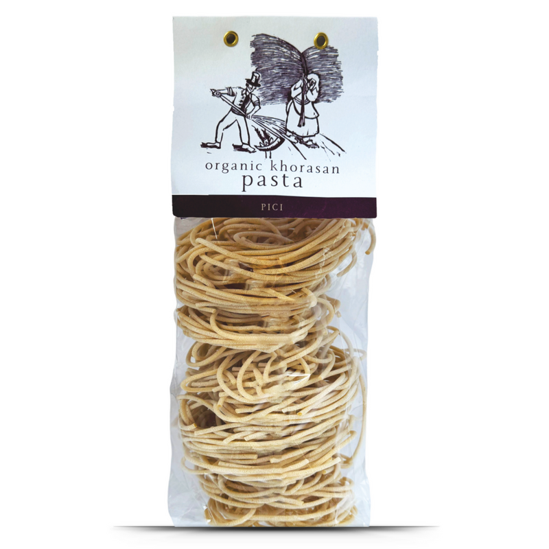 Organic Khorasan Pasta: Pici